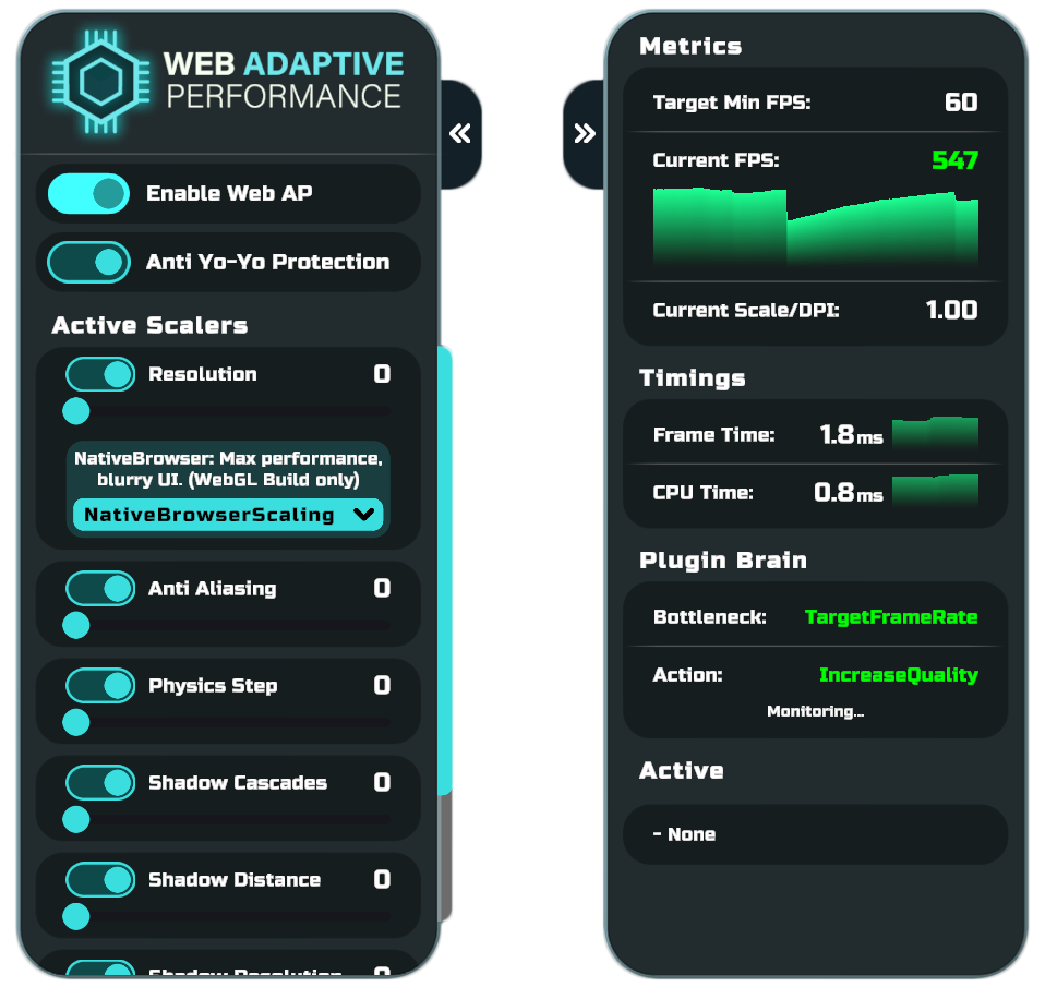 WebAP Demo Scene